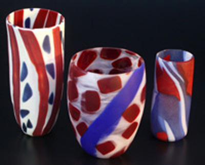 Blue White & Red set